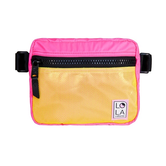 Madewell Other - Lola Neon Hippie Festival Fanny Pack Hot Pink